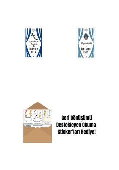 Jennifer In Düğünü Ciltli + Nizamülmülk Ciltli + Okuma Sticker'ları