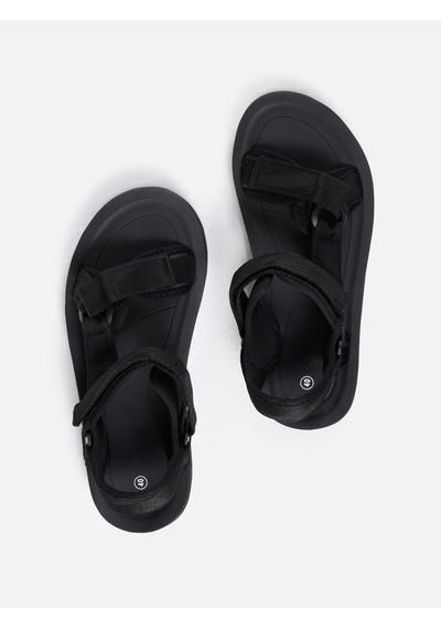 Colin's Colins Regular Fit Düz Siyah Kadın Sandalet Cl1069506 Q1.v1 Blk Siyah