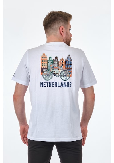 Lumberjack Bisiklet Yaka Baskılı Beyaz Erkek T-shirt 2s11otbl3fx 001