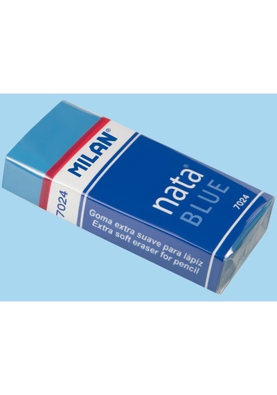Mılan Cpm7024b Nata Plastik Mavi Silgi Sınav - 24adet