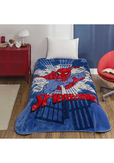 Lisanslı Spiderman Pop Tek Kişilik Battaniye 000000001000051503 Çok Renkli