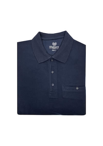 Classics Men Regular Fit Erkek Polo Yaka Selanik Kazak-7136 Lacivert