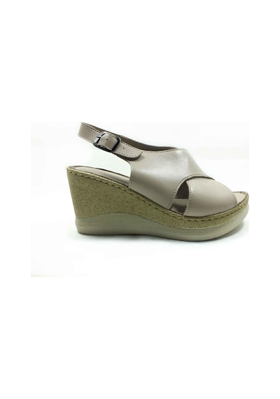 Marine Shoes Hakiki Deri Sandalet Silver 86 063-177 001