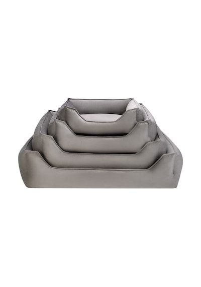 Pet - 97 - Comfort Delta Leo Gri Köpek Yatağı - Csmo-tex - L 80x105cm