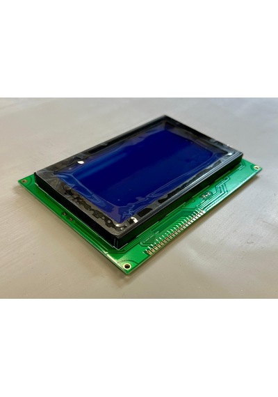 240x128 Negatif Mavi Grafik Lcd T6963