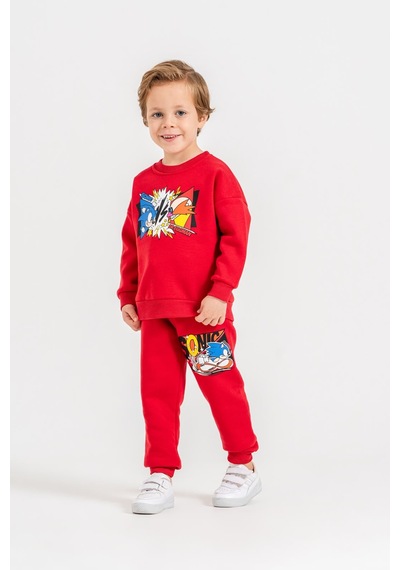 Harby Kids Sonic Baskılı Erkek 3 İplik Şardonlu İkili Takım 3-10 Yaş -al648342 - Kırmızı KIrmızı Harby Kids Sonic Baskılı Erkek 3 İplik Şardonlu İkili Takım 3-10 Yaş -al648342 - Kırmızı KIrmızı