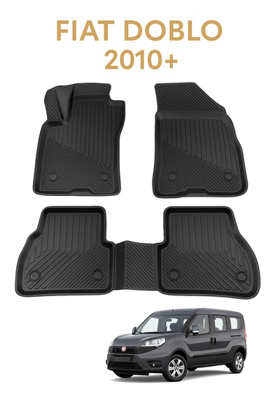 Fiat Doblo 2010+ Uyumlu 3d Oto Paspas Premium