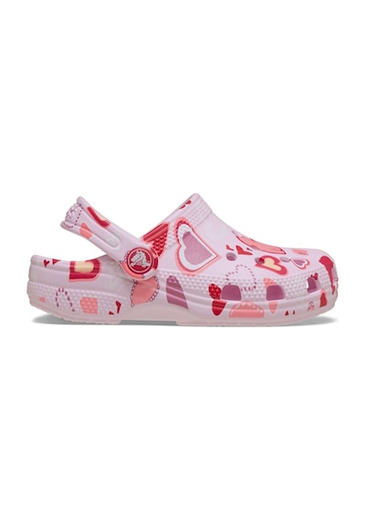 Crocs Classic Vday Clog Çocuk Pembe Günlük Stil Terlik 209755 7cı