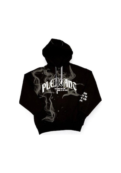 Carinos Erkek Çocuk Kapüşonlu Batik Desenli Sweatshirt-14697 Siyah