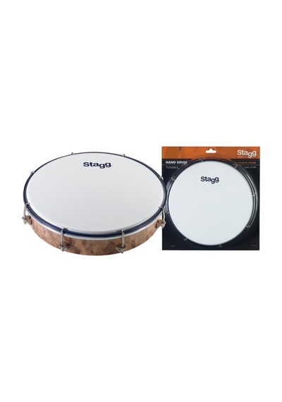 Stagg Had-010 W 10 İnç Bendir Zilsiz Tef 25cm. Derili