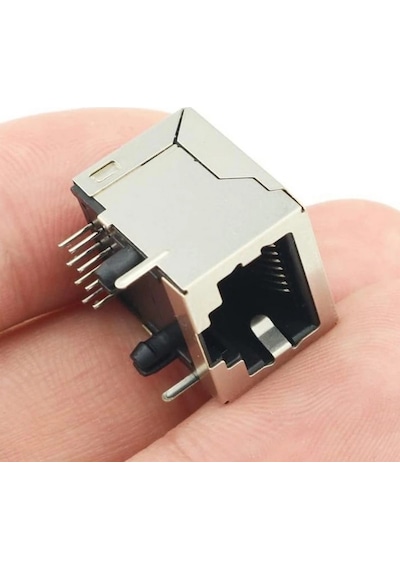 Ic-266h-5 Rj45 Şase Pcb Ucu 90 Rj45 Konektör