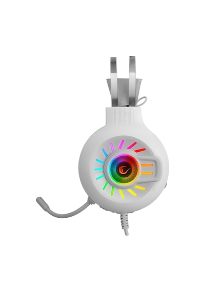Rampage RM-K44 Zengibar 7.1 Surround Mikrofonlu RGB Kulak Üstü Oyuncu Kulaklığı
