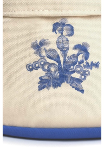 Elysian Blue Keten Ekmek Sepeti Çok Renkli