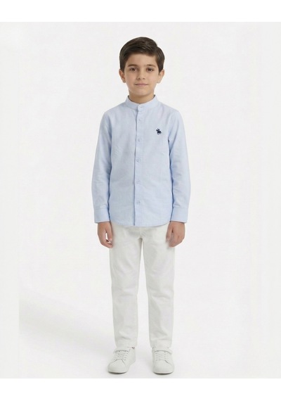 Toontoy Kids Toontoy Erkek Çocuk Gömlekli Pantolonlu Takım Mavi