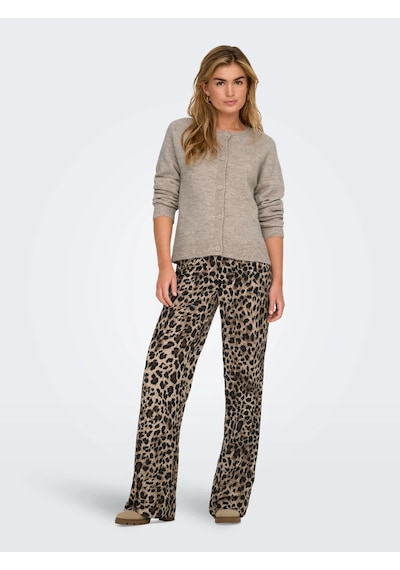 Only Onlthalia Life Hw Wide Kadın Pantolon 15342314 Leopar