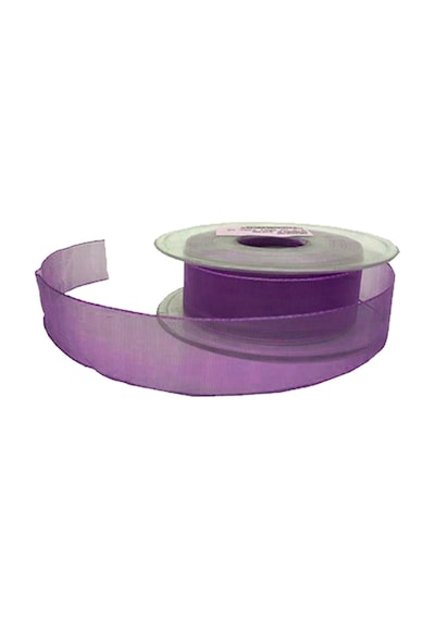 Şifon Kurdele 4 Cm (20 Metre) Mor