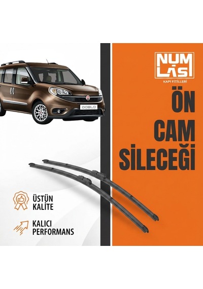 Fiat Doblo 2015-2022 Ön Cam Silecek Takımı Numlas-a Kalite-nm0113