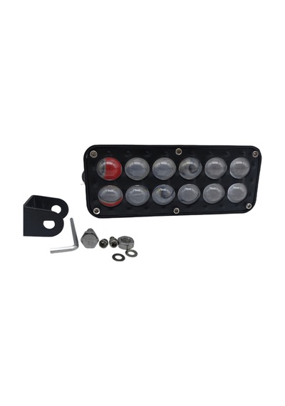 Kırmızı-mavi-beyaz -sarı Çakarlı / Beyaz Sarı Çakarlı/ Space Offroad Sis Lambası Lass382