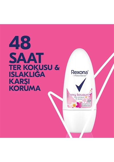 Rexona Sexy Bouquet Kadın Roll-On Deodorant 2 x 50 ML