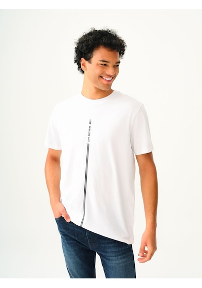 LOFT Regular Fit Erkek Tshirt K.kol Lf2037105 Q1.v1 Beyaz