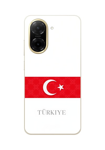 Redmi A5 Uyumlu Türk Milli Takım Forma Baskılı Silikon Kılıf Renkli