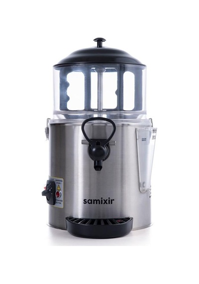 Samixir Hot 5 Lt Panoramik Karıştırıcılı Sıcak İçecek Dispanseri Makinesi Sc-05