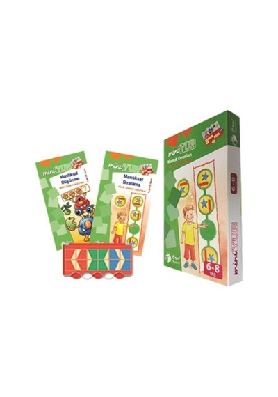 MiniYUP 6-8 Yaş Mantık Oyunları Seti - Michael Junga - Önel Yayıncılık