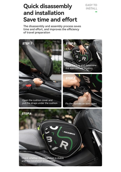 Rockbros 12lt Motosiklet Tünel, Depo Üstü Ve Kask Çantası Suya Dayanıklı Yağmur Kılıfı Hediye