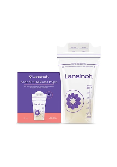 Lansinoh® Anne Sütü Saklama Poşetleri 50 Adet