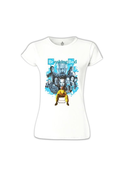 Breaking Bad 2 Beyaz Kadın Tshirt 001