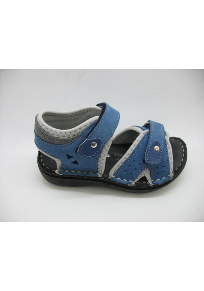 Toddler 01314 Spor Deri Mavi Sandalet 26-30 Mavi