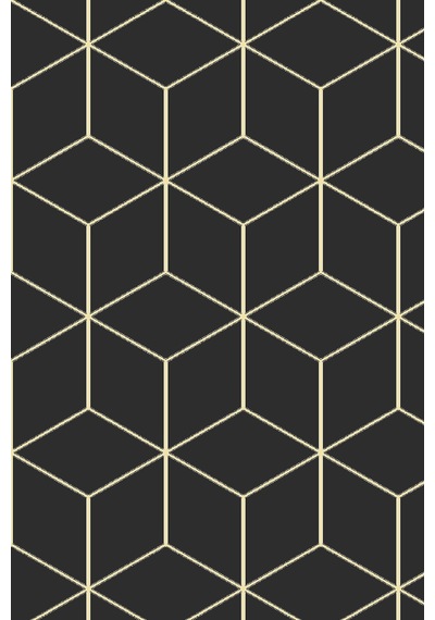 Pamuklu Geometrik Jeha Antrasit 100x200 Tek Kişilik Çarşaf Seti