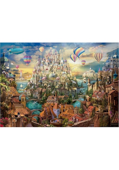 Educa 2000 Parça Rüya Kasabası Puzzle - 19944 - Dream Town