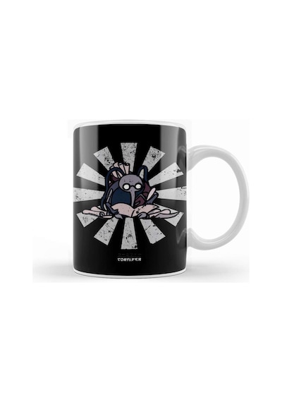 Cornifer Retro Japanese Hollow Knight Kupa Bardak Porselen Karışık