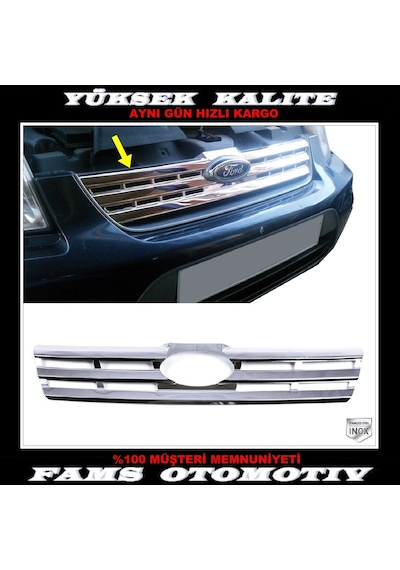 Ford Connect Krom Ön Panjur 1 Prç. 2009-2014 P. Çelik
