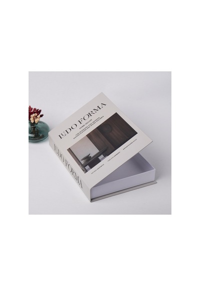 Kitap Görünümlü Dekoratif Kutu, İskandinav Tarzı Kitap Şeklinde Saklama Kutusu Ludo - Bgadekkutuludo