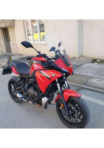 Motocam Yamaha Tracer 700 Ön Cam 2021-2026 Model 59cm Şeffaf Renkli 4mm Uzun