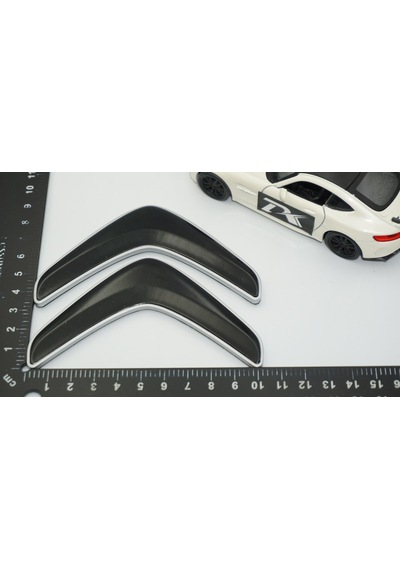 Dk Tuning Citroen C3 C4 C5 C6 Siyah Gri Bagaj Logo Arma