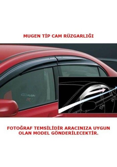 Fiat Punto Cam Rüzgarlığı Mugen Tip