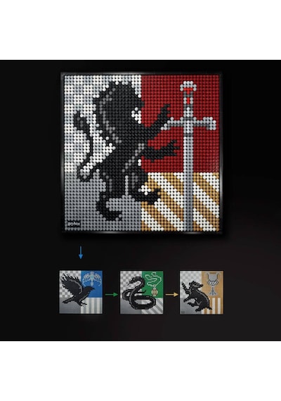 LEGO® Art 31201 Harry Potter Hogwarts Crests 4249 Parça