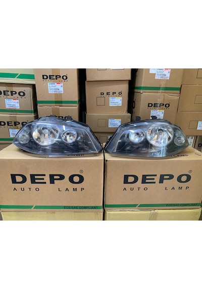 Seat Ibıza / Cordoba 2002-2008 Arası Depo Sağ Ve Sol Far Takım 6l1941029 / 6l1941030