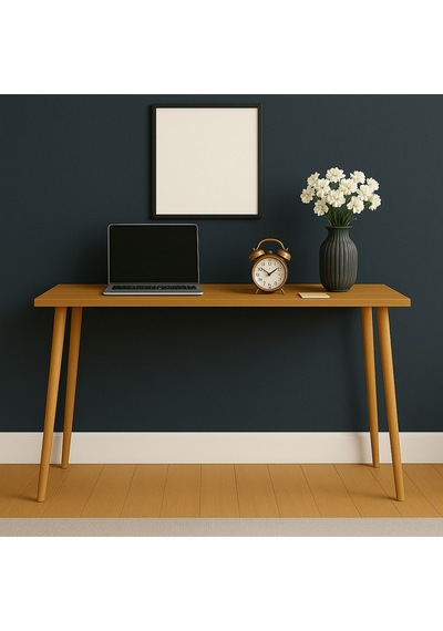 Konik Ayaklı 90x60 Çalışma Masası Atlantik Çam