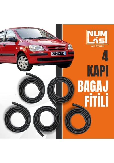 Hyundai Getz 4 Kapı + Bagaj Fitili-a Kalite-numlas-nm6258