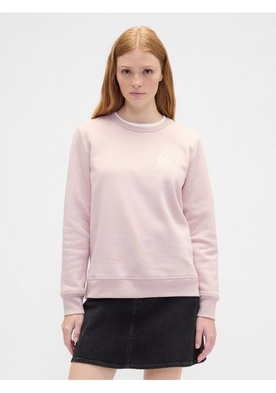 Gap V-logo Doorbuster Crew Kadın Pembe Sweatshırt 800444007
