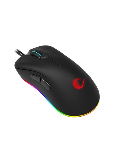 Rampage SMX-R50 HOWL Black RGB Illuminated + Macro Player Mouse