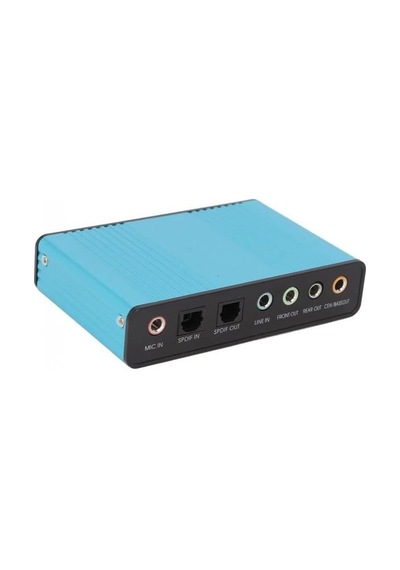 Tr Usb Type C 2.0 Harici Ses Kartı 6 Kanal 5.1 Usb Optik Harici Ses Kartı