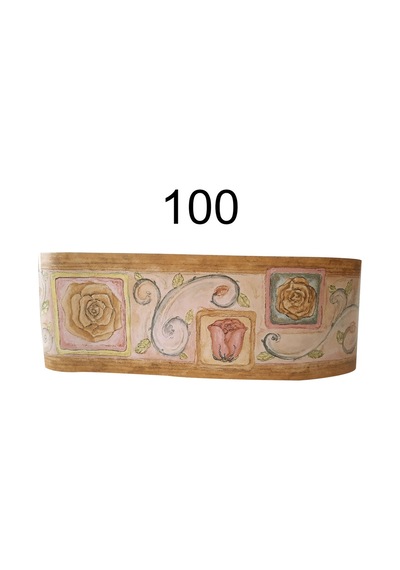 Masüz Duvar Bordürü 13Cm - 10M