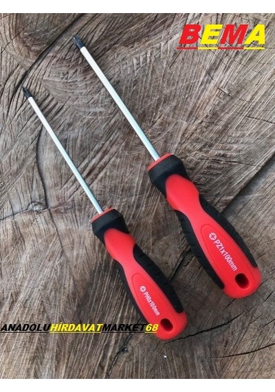 Bema Pz1x100 Ph0x100 Yıldız Tornavida İnce Yıldız Tornavida