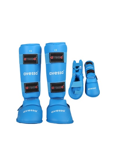 Özel Üretim Krkor-100 Blue-m Karate Kaval Koruyucu M Beden Mavi Dövüş Sporcu Koruma