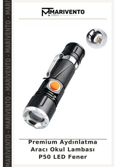 Premium Aydınlatma Aracı Okul Lambası P50 Led Fener